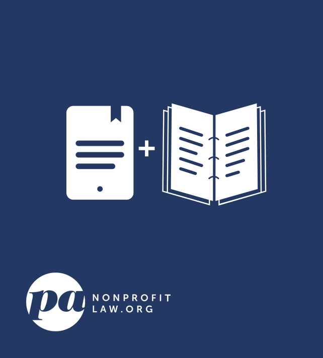 Stern’s Pennsylvania Nonprofit Corporation Law (3rd edition): E-book plus print