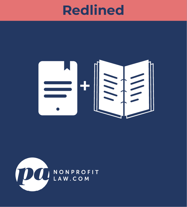 Stern's Pennsylvania Nonprofit Corporation Law (4th edition, Redlined-Statute Version): E-book plus print